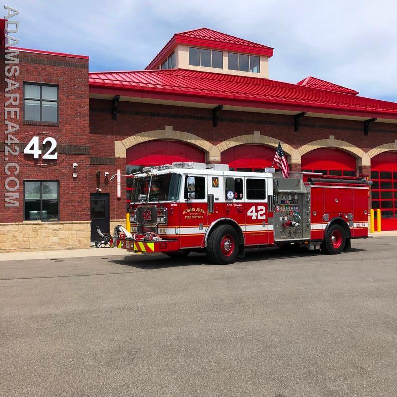 2014 Seagrave Marauder II, Hale 2000 GPM Pump 500 Gallon Tank